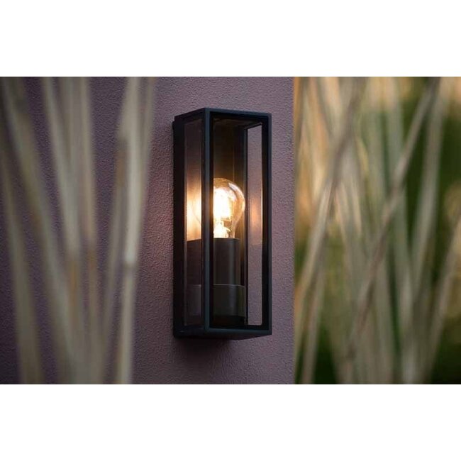 DUKAN - Wall lamp Outdoor - 1xE27 - IP65 - Black - 15802/01/30