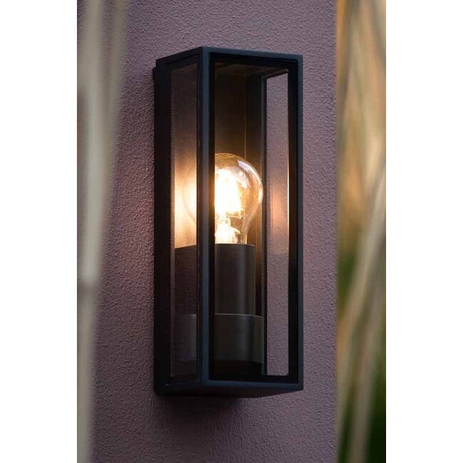 DUKAN - Wall lamp Outdoor - 1xE27 - IP65 - Black - 15802/01/30
