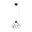 EGLO Hanging lamp TARBES black 94188