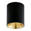 EGLO LED surface-mounted spotlight Polasso Black/Gold 94502