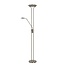 CHAMPION-LED - Lampe de lecture - Ø 25,4 cm - LED Dim. - 3000K - Chrome mat - 19792/24/12