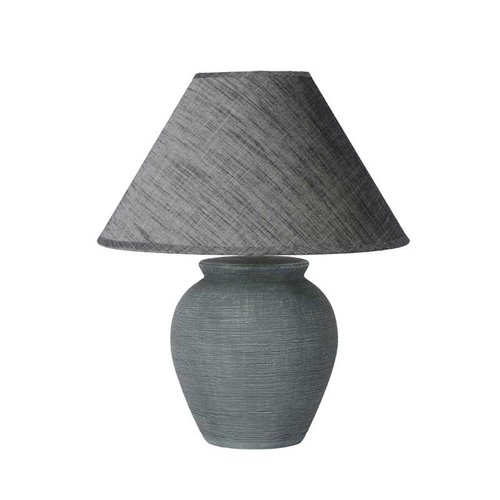 Lucide RAMZI - Table lamp - Ø 35 cm - 1xE27 - Gray - 47507/81/36
