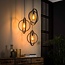 LioLights Hanging lamp 3L Turn around stepped