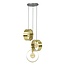 Hanging lamp 3L vegas stepped