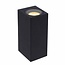 Lucide ZARO - Spot mural Extérieur - 2xGU10 - IP44 - Noir - 69800/02/30