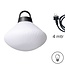 Joey Curved E27 Outdoor hanging lamp white 05-9705-31