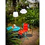 Joey Curved LED Outdoor hanging lamp white with BT speaker 05-9709-31