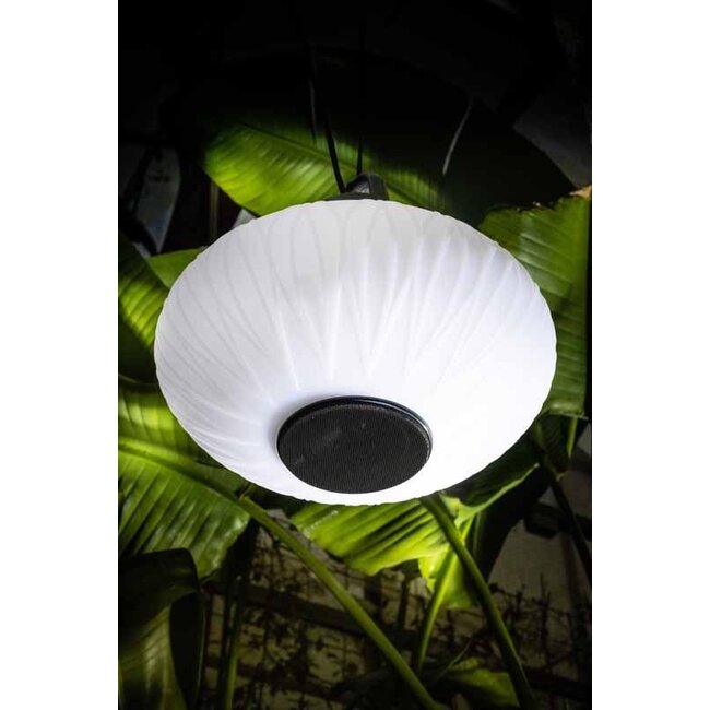 Joey Curved  LED Outdoor hanglamp wit met BT speaker 05-9709-31