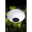 Suspension d'extérieur LED Joey Curved blanc avec haut-parleur BT 05-9709-31