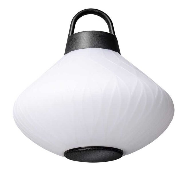 Joey Curved LED Outdoor pendant lamp white with BT speaker 05-9709-31
