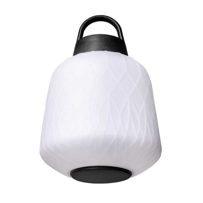 Suspension d'extérieur LED Joey Straight blanche avec haut-parleur BT 05-9710-31