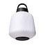 Joey Straight LED Outdoor hanging lamp white with BT speaker 05-9710-31