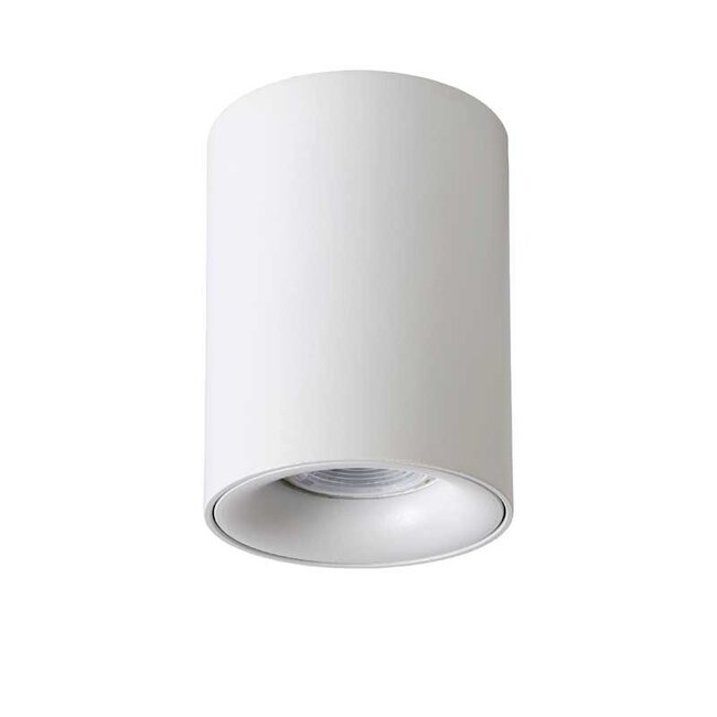 BENTOO-LED - Plafondspot - Ø 8 cm - LED Dimb. - GU10 - 1x5W 3000K - Wit - 09912/05/31
