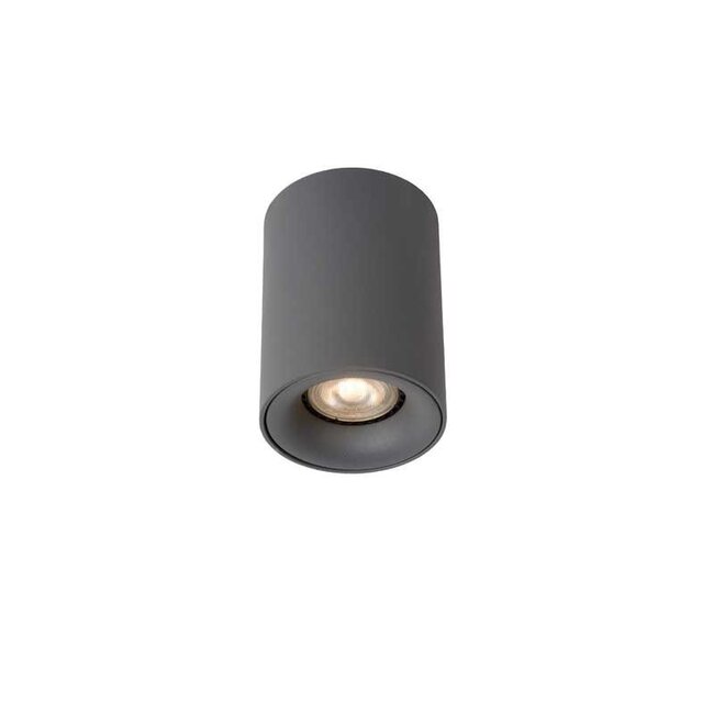 BENTOO-LED - Ceiling spotlight - Ø 8 cm - LED Dim. - GU10 - 1x5W 3000K - Gray - 09912/05/36