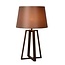 Lucide COFFEE - Table lamp - Ø 38.5 cm - 1xE27 - Brown - 31598/81/97