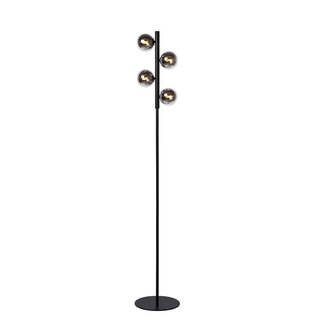 Lucide TYCHO - Vloerlamp - 4xG9 - Zwart - 45774/04/30