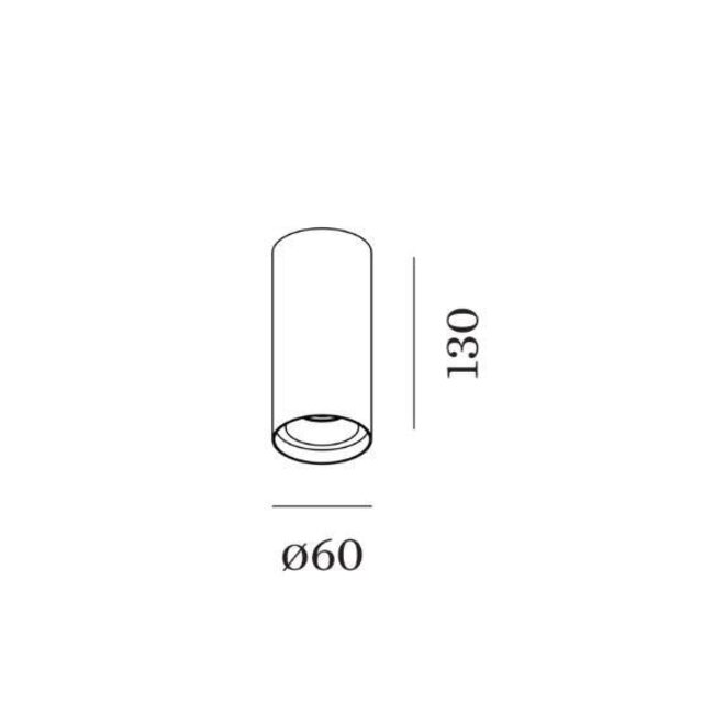 Plafondspot  Solid Petit 1.0 LED