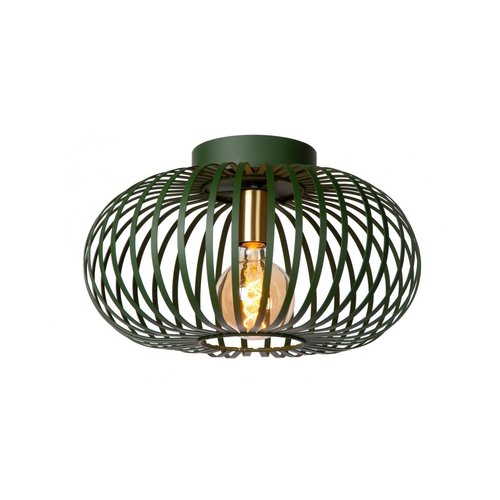 Lucide MANUELA - Plafonnière - Ø 40 cm - 1xE27 - Groen - 78174/40/33 Lucide MANUELA - Plafonnière - Ø 40 cm - 1xE27 - Groen - 78174/40/33