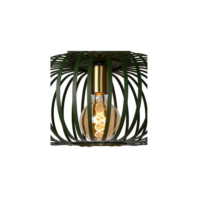 MANUELA - Plafonnière - Ø 40 cm - 1xE27 - Groen - 78174/40/33