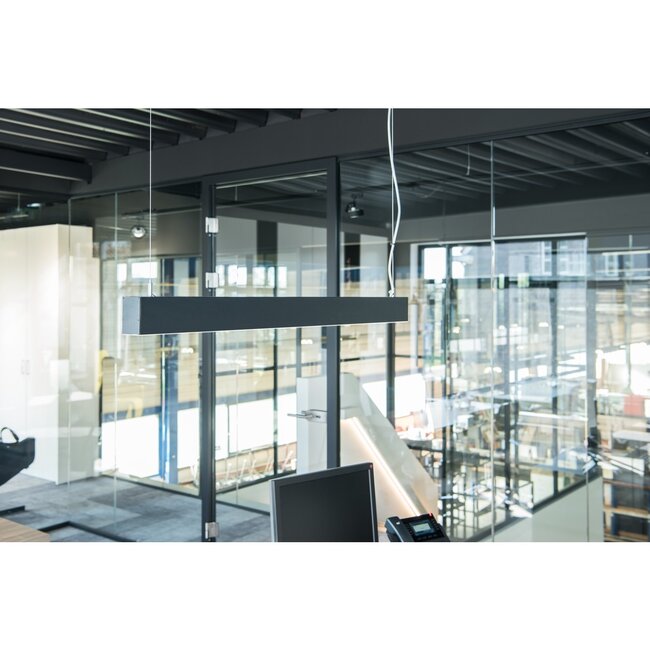 Hanging lamp 1m LED Glenos black 1001403