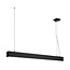 Hanging lamp 1m LED Glenos black 1001403