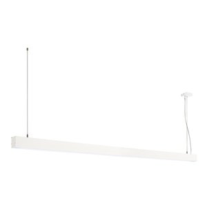 Hanging lamp 2m LED Glenos white 1001410