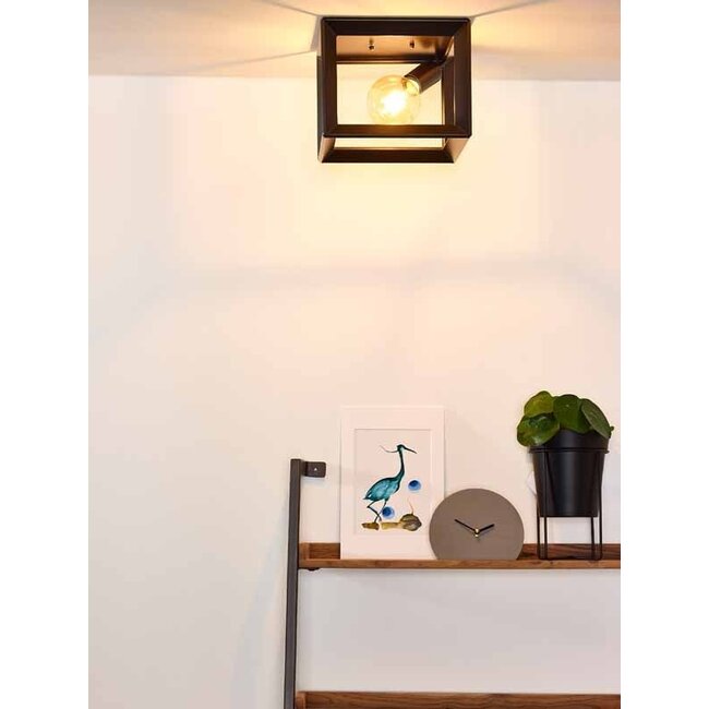 THOR - Ceiling lamp - 1xE27 - Gray iron - 73102/01/15