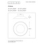 FOSKAL - Ceiling light - Ø 21,5 cm - LED - 1x6W 2700K