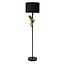 EXTRAVAGANZA CHIMP - Floor lamp - Ø 35 cm - 1xE27 - Black - 10702/81/30