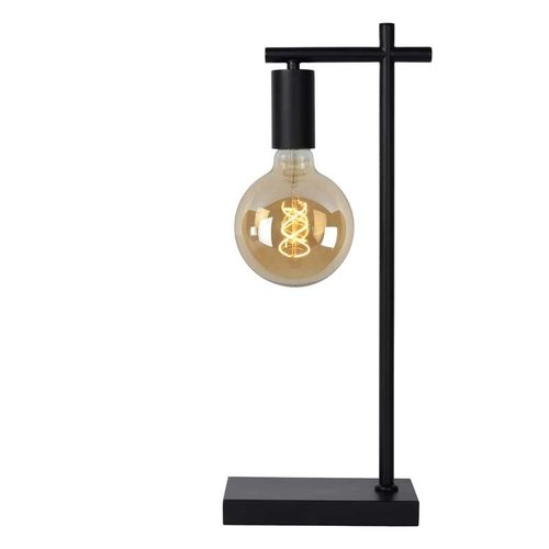 Lucide LEANNE - Lampe à poser - 1xE27 - Noir - 21521/01/30 Lucide LEANNE - Lampe à poser - 1xE27 - Noir - 21521/01/30