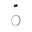 LED hanging lamp CELIA black 43 x 10 x 120 cm