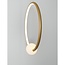 LED hanging lamp CELIA gold 43 x 10 x 120 cm