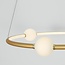 LED hanging lamp CELIA gold Ø 64 x 120 cm