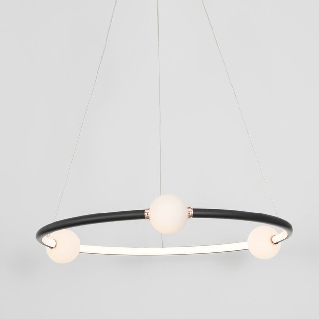 LED hanglamp CELIA zwart Ø 64 x 120 cm