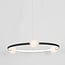 Nova Luce LED hanglamp CELIA zwart Ø 64 x 120 cm