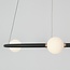 LED hanging lamp CELIA black Ø 64 x 120 cm