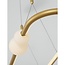 LED hanging lamp CELIA gold 100 x 64 x 120 cm