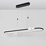 LED hanging lamp CELIA black 100 x 64 x 120 cm