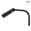 Karpo LED floor lamp with dimmer Black