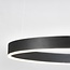 Suspension LED MOTIF noir Ø 80 x 120 cm