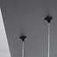 LED hanglamp CORNICE zwart 120 x 160 cm
