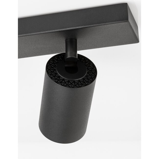 TOD surface-mounted spot 2L - sand black - GU10