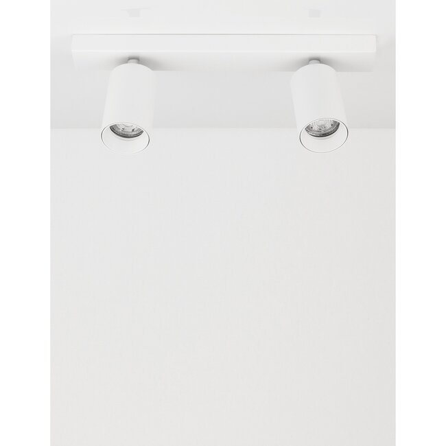 TOD surface-mounted spot 2L - sand white - GU10