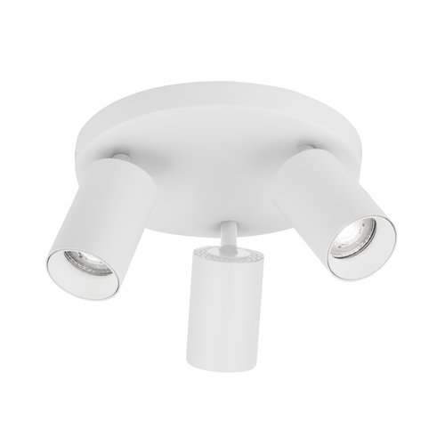 Nova Luce TOD opbouwspot 3L - Ø 22 x 12,7 cm - zandwit - GU10 Nova Luce TOD opbouwspot 3L - Ø 22 x 12,7 cm - zandwit - GU10