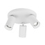 Nova Luce Spot en saillie TOD 3L - Ø 22 x 12,7 cm - blanc sable - GU10