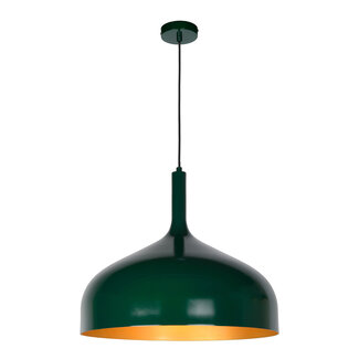 Lucide ROZALLA - Hanglamp - Ø 50 cm - 1xE27 - IP21 - Groen - 30483/50/33