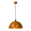 Lucide MARNE - Lampe à suspension - Ø 40 cm - 1xE27 - IP21 - Jaune ocre - 30485/40/44