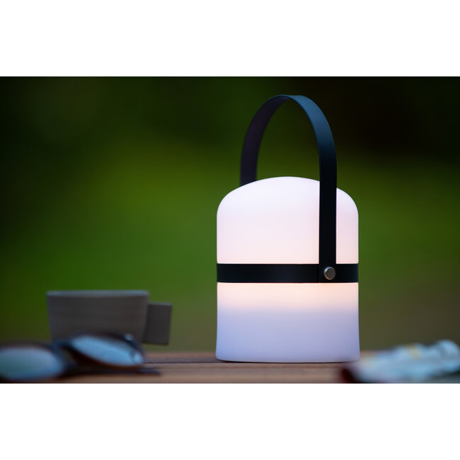 LITTLE JOE - Tafellamp Buiten - Ø 10 cm - LED Dimb. - 1x3W 3200K - IP44 - 3 StepDim - Wit - 06802/01/30