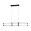 LED hanging lamp ARTE black 90 x 13 x 120 cm