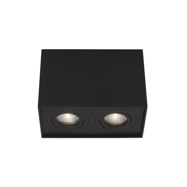 RENDE surface-mounted spot 2L - black - GU10